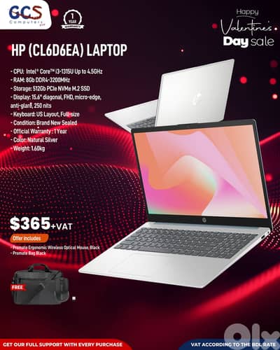 HP (CL6D6EA) Laptop