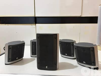 5 GREY  JBL  SPEAKERS