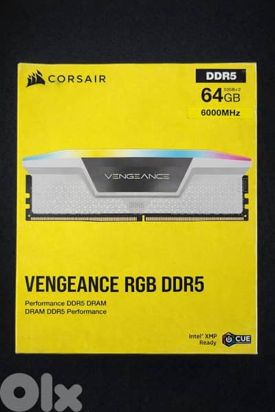 ddr5 desktop Corsair vengeance 32gb kit and 64gb