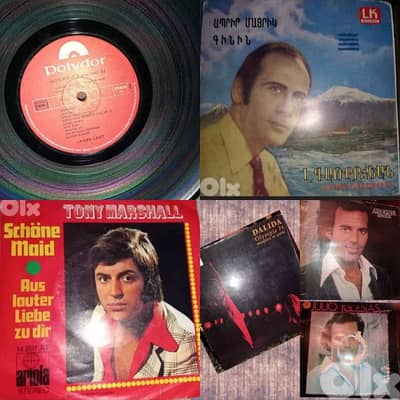 vinyl records 33 rpm - 45 rpm