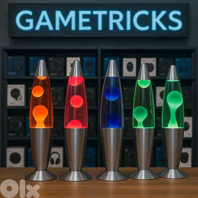 Lava Lamp for your gaming desk design