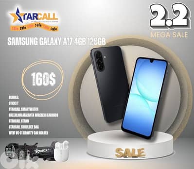 SAMSUNG GALAXY A17 4GB 128GB offer