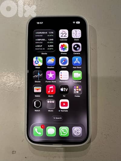 iPhone 15 Pro 256GB Titanium White