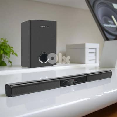 home theater surround bass boost 2.1 نظام صوتي منزلي قابل للفك