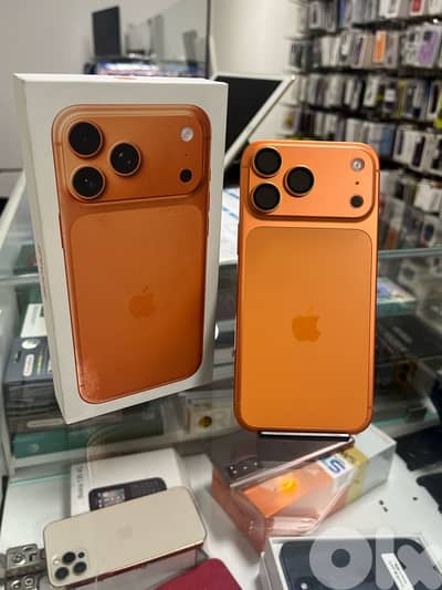 iphone 17 pro max 256gb esim Orange battery 100% apple warranty