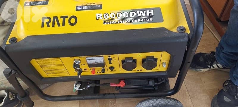 rato gasoline generator 20 AMP 1