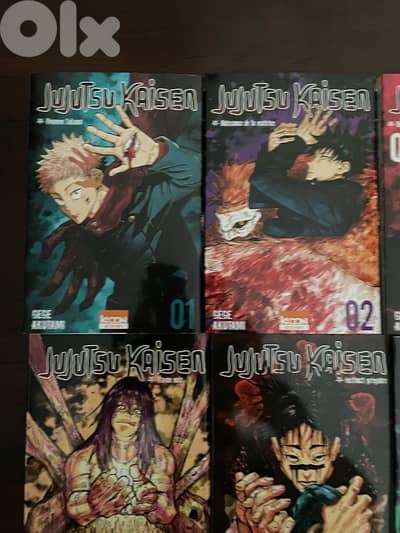 jujutsu kaisen 15 volumes straight from france