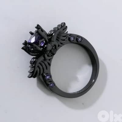 Purple Black Ring