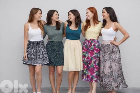 A Big Collection of Skirts from the finest European Brands