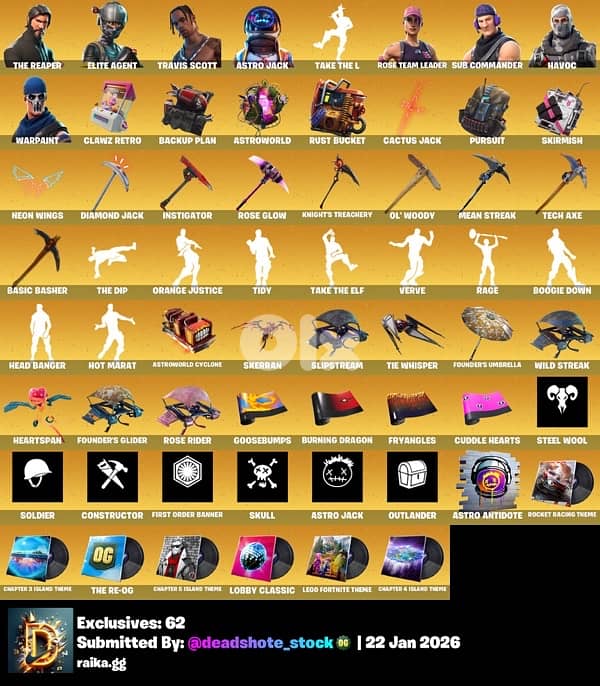 fortnite account(full access) 3