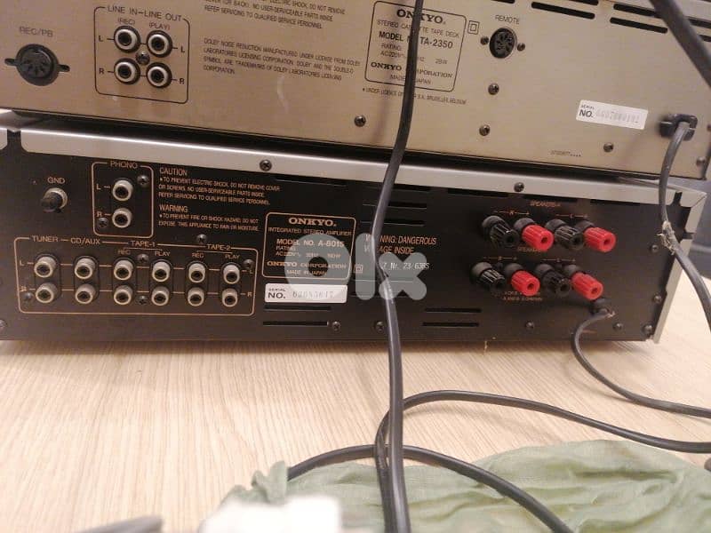 Onkyo set vintage 5