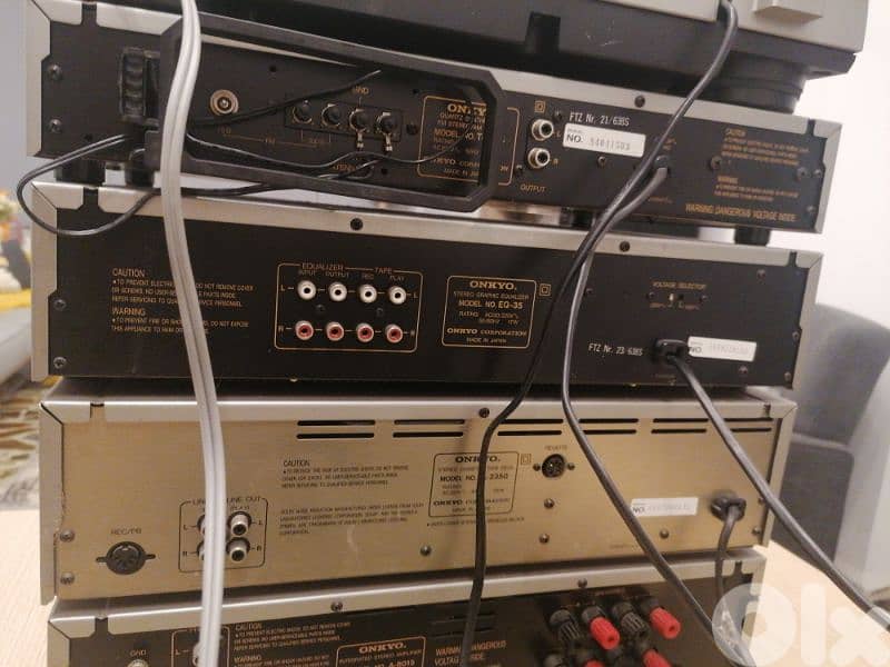 Onkyo set vintage 6
