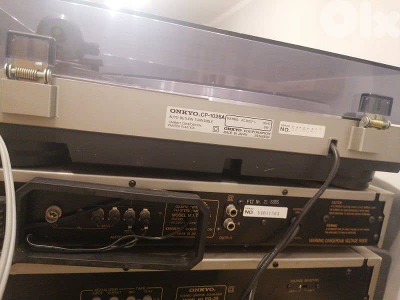 Onkyo set vintage 7