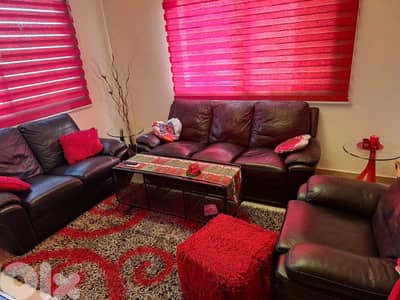 Leather sitting room