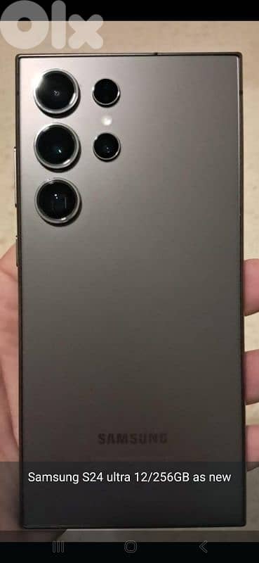 Samsung S24 ultra 12/256