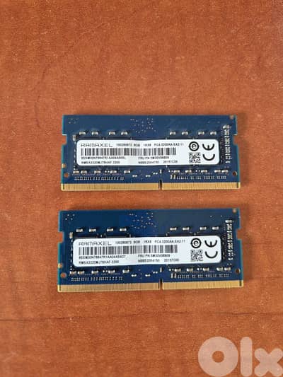 Laptop RAM 2x8GB 3200Mhz
