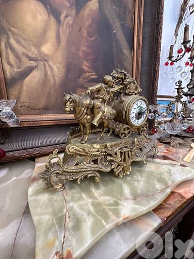 ساعه انتيك فرنسيه مختومه