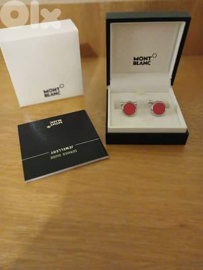 زرار  قمصان مون بلان الأصلية  Mont  Blanc  Authentic Cufflinks