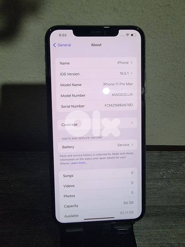 Iphone 11 pro max 64gb 3