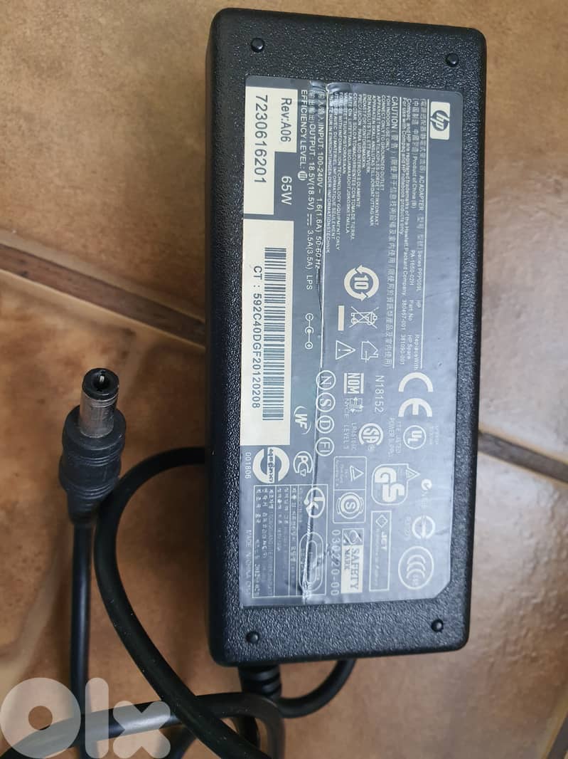 24 Adapter for laptops HP, Toshiba,Sony,. . . 4