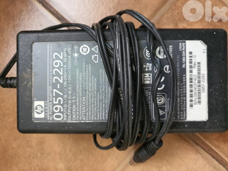 24 Adapter for laptops HP, Toshiba,Sony,. . . 7