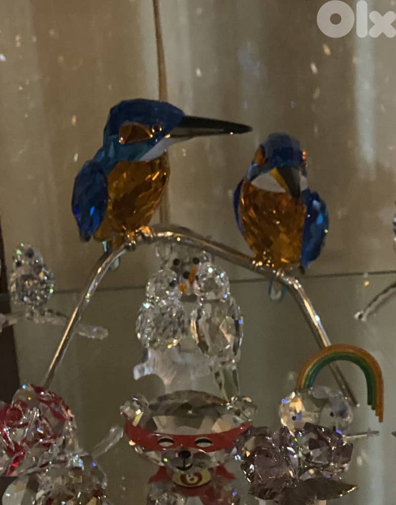 Swarovski kingfisher Birds large 2