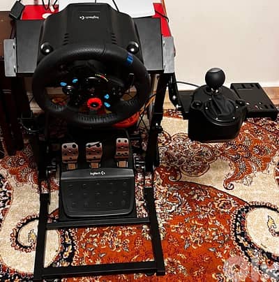Logitech G29 with shifter + stand