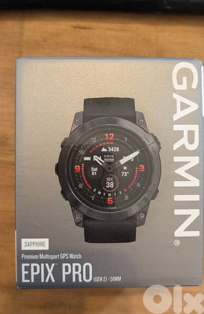 Garmin Epix Pro Sapphire 51mm - like new