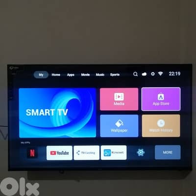 FUNAI 43" Smart TV بعدو جديد