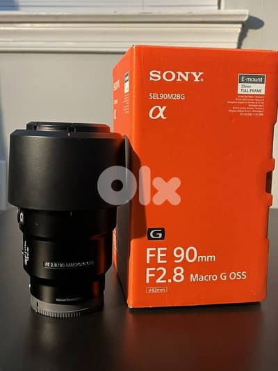 Sony FE 90mm F2.8 Macro G OSS Lens