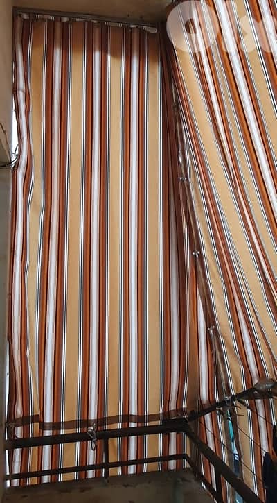 ٣ برداية  قماش ثقيل و سميكة واحد طول ٣٤٠ عرض ٣٦٠ و٢ طول ٣٤٠ وعرض ١٦٠