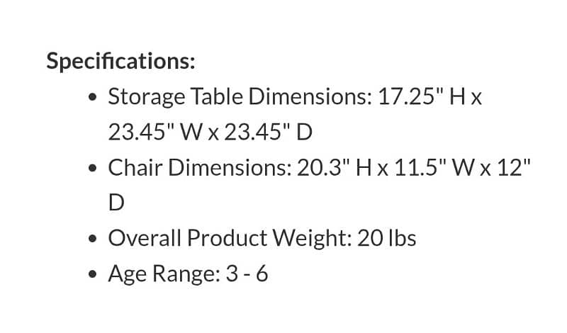 kidskraft round table with 2 chairs 4