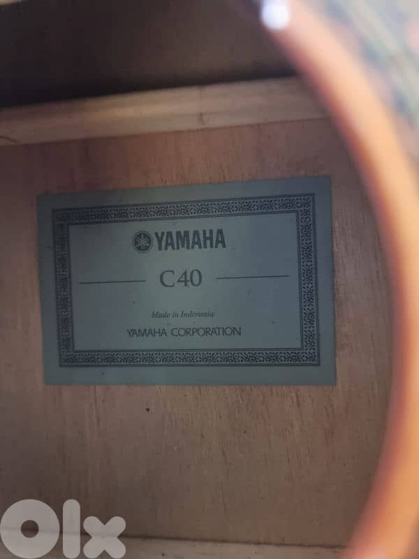 guitar yamaha c40 4