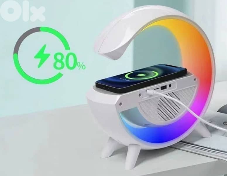 Lamp Speaker and Wireless Charger 2