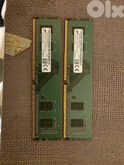 RAM 4 GB DDR4 MICRON DESKTOP 3200 X2