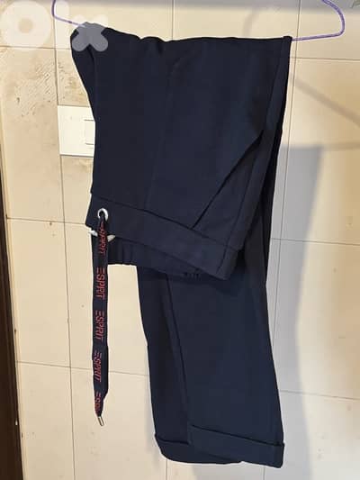 ESPRIT Logo Joggers - Navy Blue (Size Medium/Large)