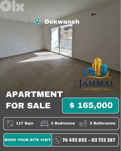 Apartment For Sale - Dekwaneh - 117 Sqm
