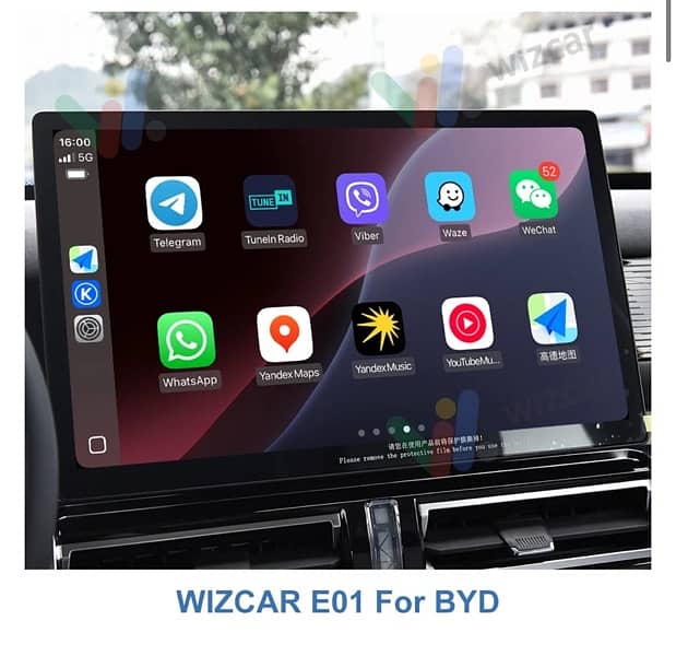 WIZCAR E01 Carplay/Android Auto for BYD 1