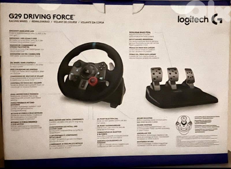 G29 Driving Force with Racing Seat – New 1