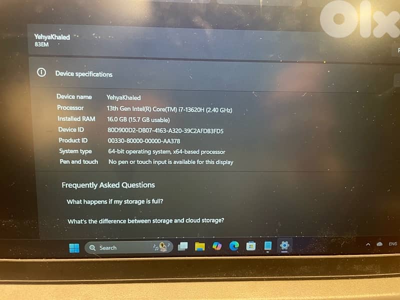 Lenovo Ideapad i3 slim 3