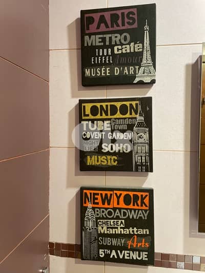 set of 3 small frames