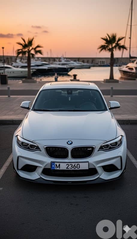 Bmw m2 car plate M 2360 1