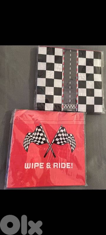 race car birthday supplies 4