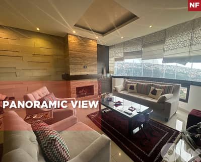 mountain and sea view, balcony, Jeita/جعيتا REF#NF01755