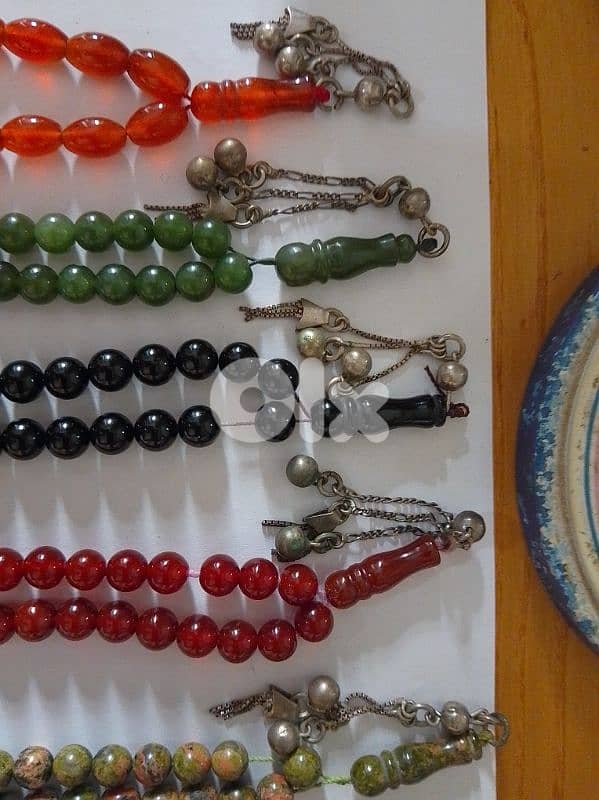 5 men massba7a with identical silver extensions 3