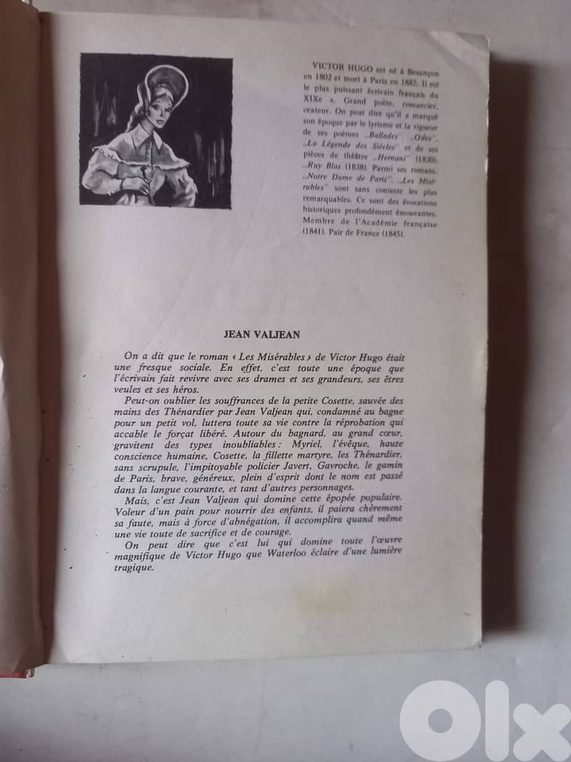Les Misérables  : Jean Valjean Victor Hugo 4