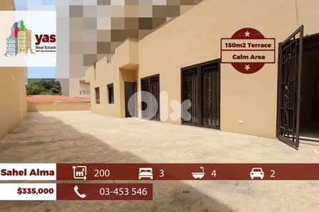 Sahel Alma 200m2 | 150m2 Terrace |  Excellent Condition | IV