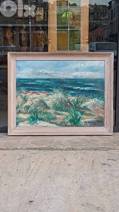 لوحة رسم زيتي اوروبية