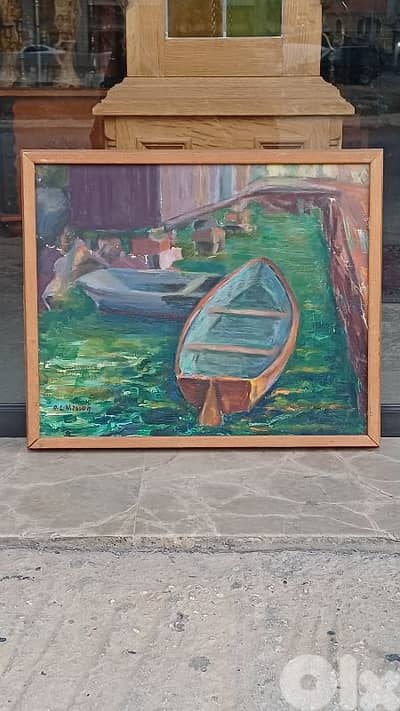 لوحة رسم زيتي اوروبية