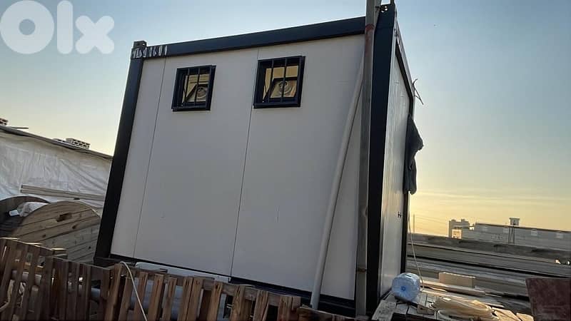 Prefabricated Toilet Container (kiosk) – 2 Cabins 1